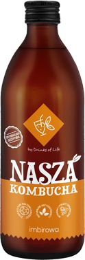Nasza Kombucha Imbirowa